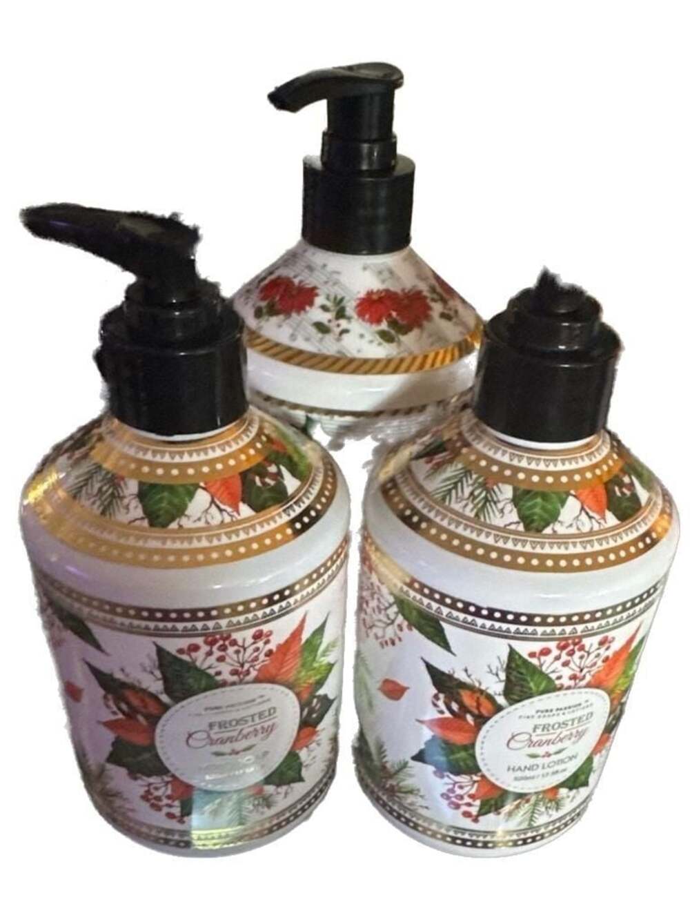Vintage Press Holiday Hand Soap and Lotion Set - 3 Pack)